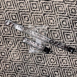 OFF-WHITE Inspired Keychain + Lanyard